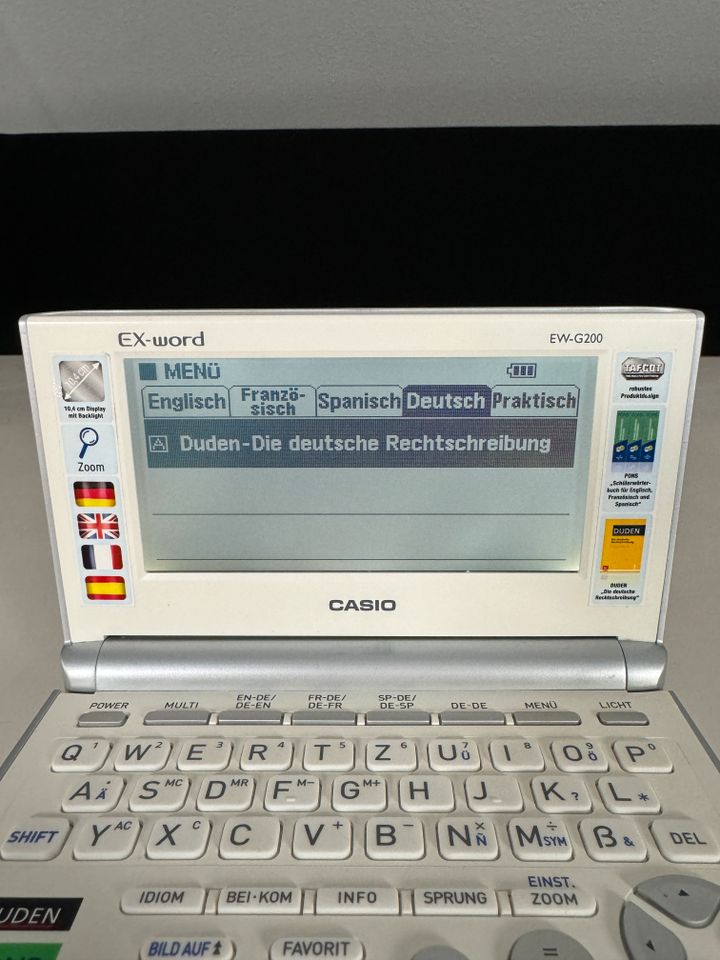 Casio EX-word EW-G200 Elektronische Wörterbuch Übersetzer 399€ in Korschenbroich