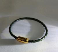 Leder Armband Dunkelgrün mit Magnetverschluss Köln - Ostheim Vorschau