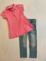 Set aus Jeans und T-Shirt Polo-Kleid Gr. 98 Hessen - Rimbach Vorschau