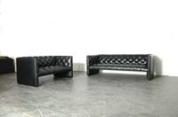 ◣Wittmann Edwards 2+3 Sitzer Garnitur Design Ledersofa couch Hessen - Höchst im Odenwald Vorschau