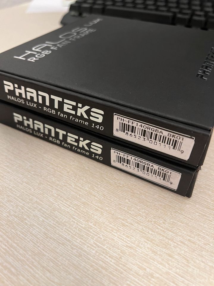 2x Phanteks Halos Lux RGB 140mm in Metzingen