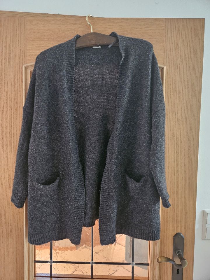 Pimkie Cardigan Strickjacke Lang anthrazit Damen S / 36 in Rostock