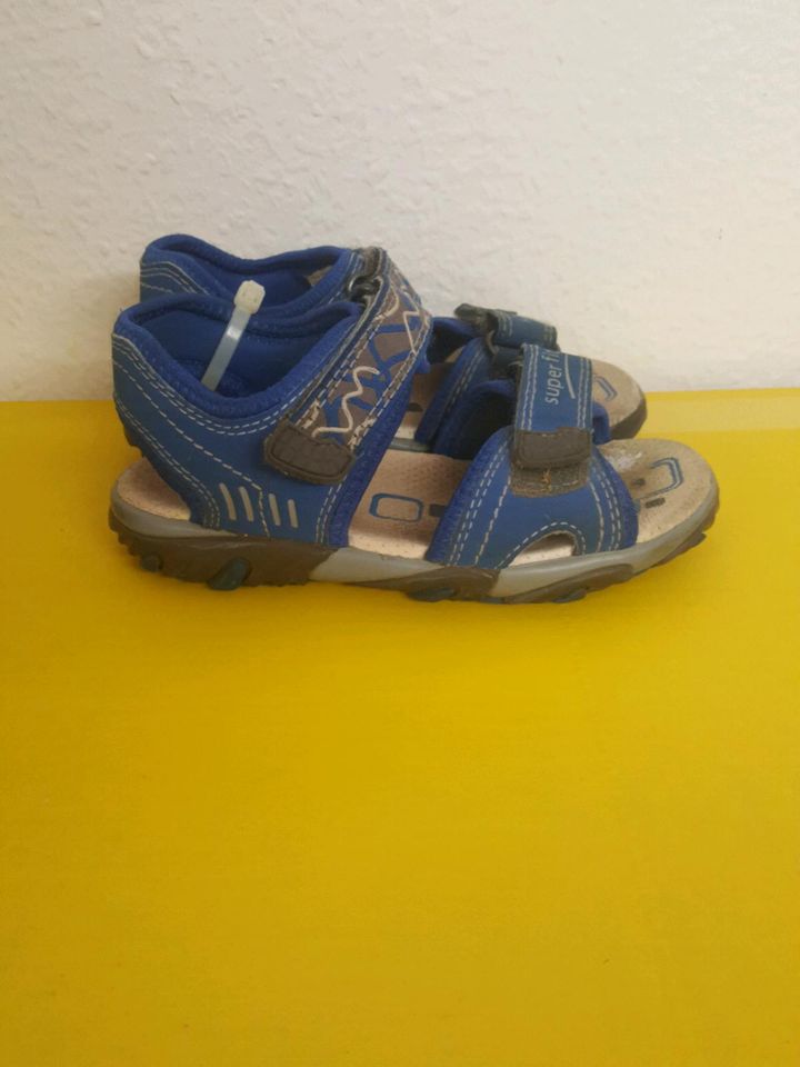 Gr. 27 Sandalen Schuhe Superfit Junge blau in Mannheim