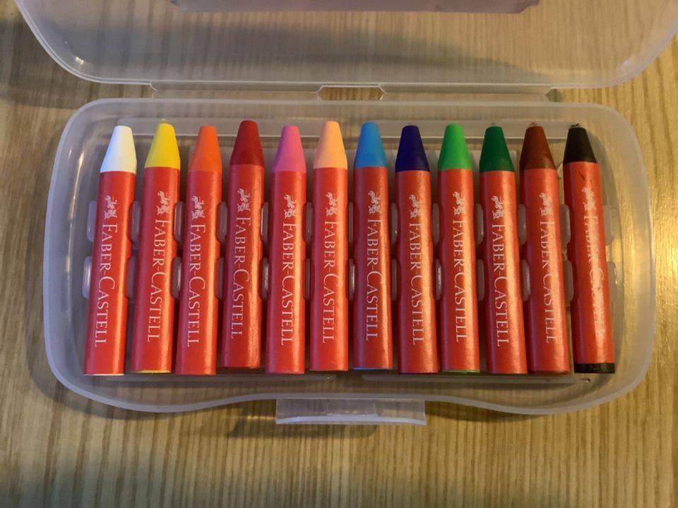 Jumbo Wachsmalkreiden (Faber-Castell) - neu in Paderborn