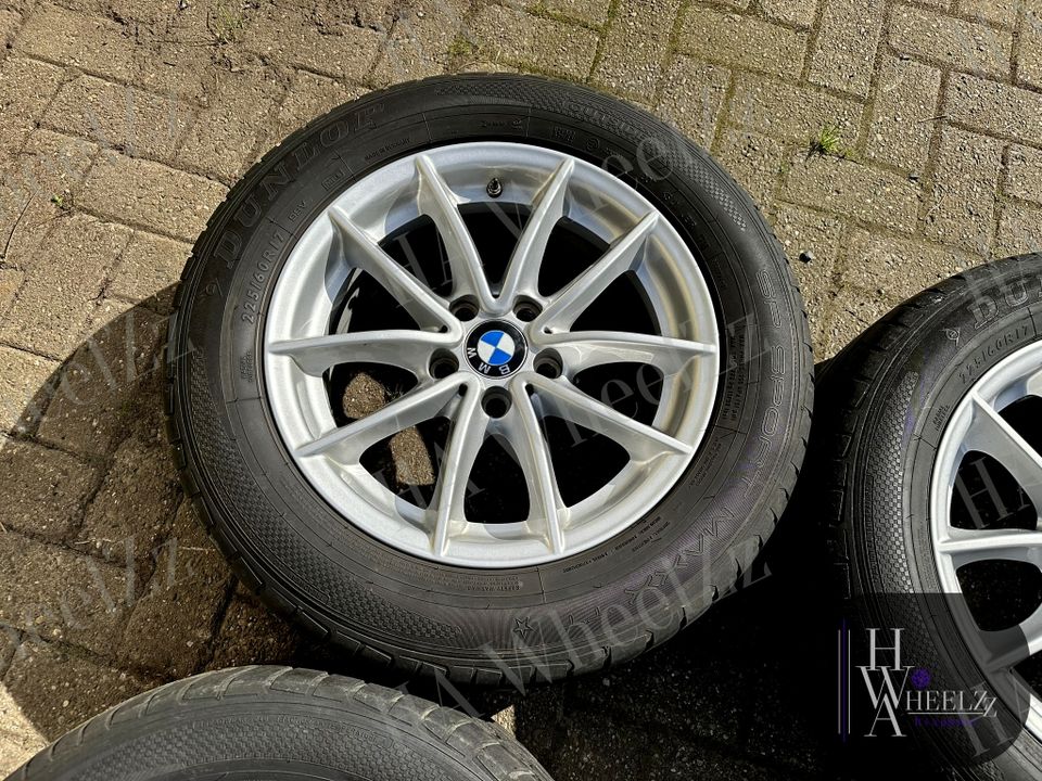 NEUZUSTAND ➡️ ORIGINAL 17 Zoll RDKS Alufelgen BMW X3 X4 F25 F26 2011 - 2018 Sommerräder ➡️ ET32 Styling 304 6787575 V ➡️ Felgen 5x120 225/60 R17 DUNLOP Sommer Reifen Sommerreifen 6mm Profil rdk tpms in Bünde