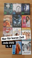 DVD Sammlung: je DVD , Filme , Movie , Unterhaltung , Filmabend Hessen - Münster Vorschau