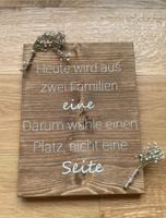 Hochzeit Trauung Holzschild vintage Niedersachsen - Meine Vorschau