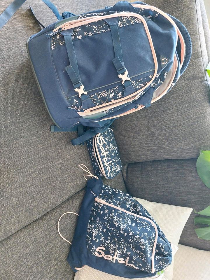 Satch Schulrucksack Set 3tlg. mit Sporttasche & Schlamperbox in München