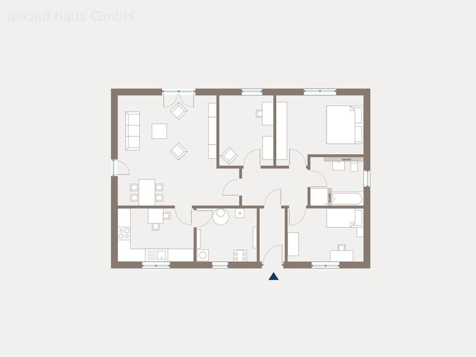 Traumhaftes Wohnen: Charmanter Bungalow mit 107qm in idyllischer Lage entdecken! Mit allkauf in Sassenberg