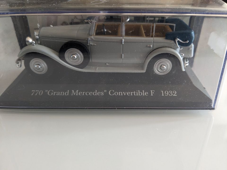 Deagostini Mercedes Benz Sammlung 1:43 770 " Grand Mercedes " in Fürstenfeldbruck