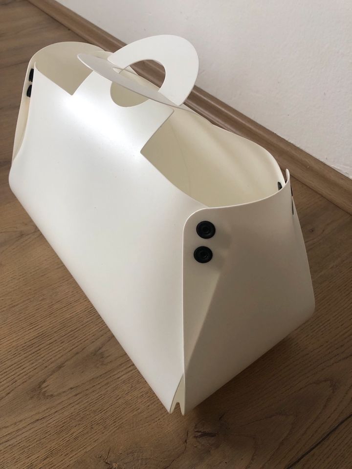 Kabeltasche von IKEA weiß Kabelbox Behälter in Bad Füssing