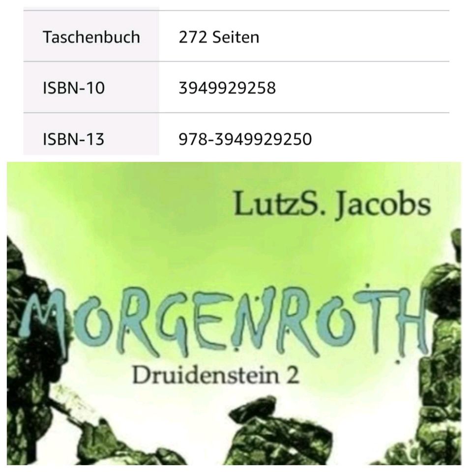 Buch: Morgenroth Druidenstein 2 in Oberaudorf