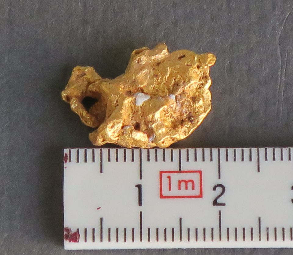 Mineraliensammlung: Goldnugget aus Australien 8,37 Gramm in Nürnberg (Mittelfr)