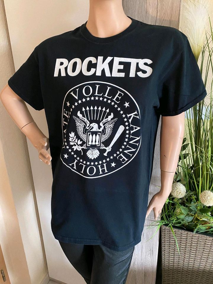 Band Shirt Tshirt Punkrock Rockets Volle Kanne Gr: M schwarz in Camburg