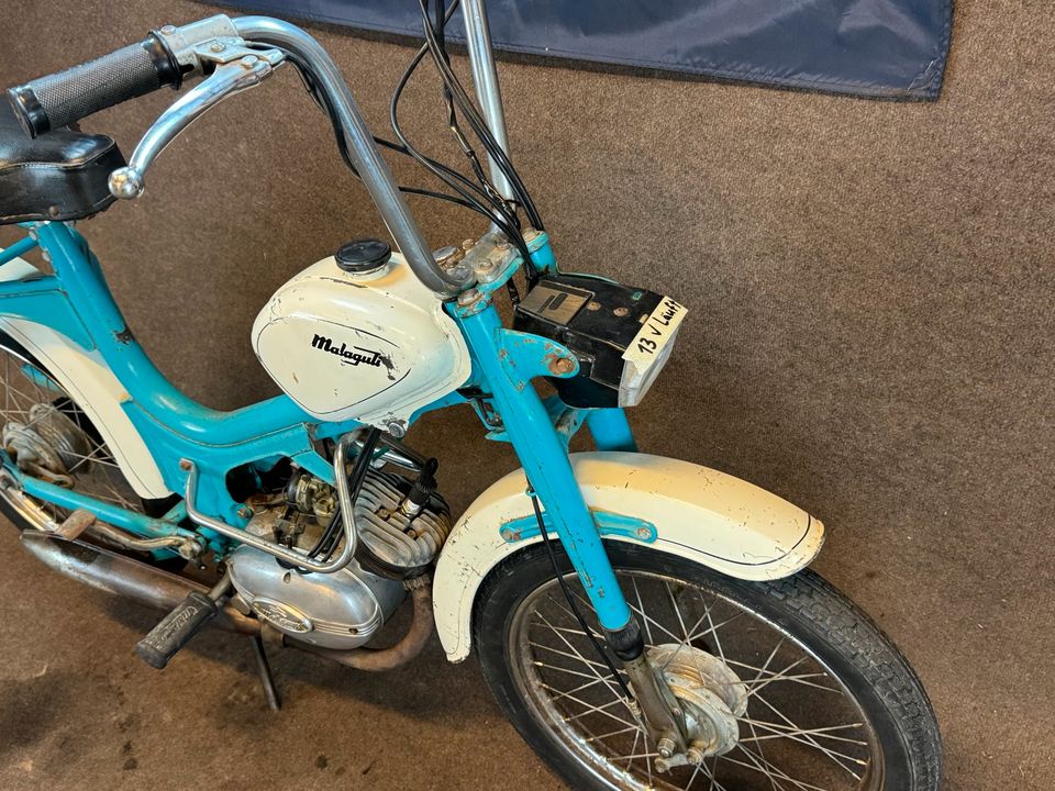 (13) Malaguti GAM 27 50kmh 3Gang Mokick Moped Vespa Piaggio Benelli Minarelli Mofa in Hemslingen