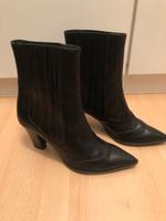 Vero Cuoio Stiefeletten Leder schwarz Größe 37 Hessen - Seligenstadt Vorschau