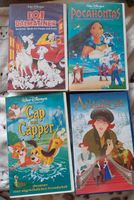 VHS Disney Pocahontas, Cap und Capper, 101 Dalmatiner - Anastasia Niedersachsen - Osnabrück Vorschau