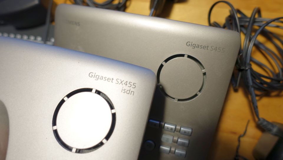 Gigaset S455 und SX455 isdn mit 5 Mobilteilen in Tübingen