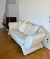 Ledersofa KOINOR Sofa Set 2x weiß beige 3er und 2er Hessen - Darmstadt Vorschau