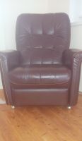 Ledersessel Relax Leder Lounge Chair Club Fernsehen Vintage TOP Rheinland-Pfalz - Worms Vorschau