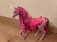 Einhorn Pferd mit Sattel pink groß Sachsen - Hoyerswerda Vorschau