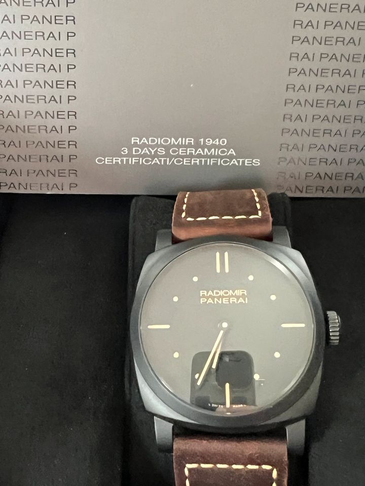 Panerai 00577 aus 7/2023 mit Mehrwertsteuer im Fullset in Mutlangen