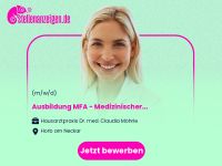 Ausbildung MFA - Medizinischer Baden-Württemberg - Horb am Neckar Vorschau