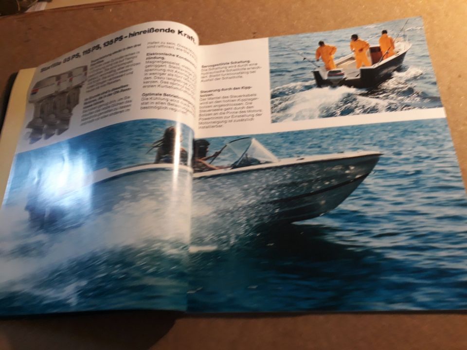 Evinrude 1974 Boats Boote Sportboot Katalog Vintage in Hamburg