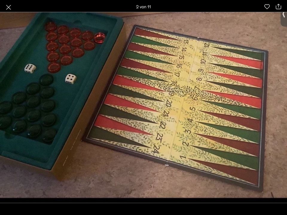 Backgammon –Tric Trac –Surakarta –Ravensburger –schnelle Abholung in Oldenburg