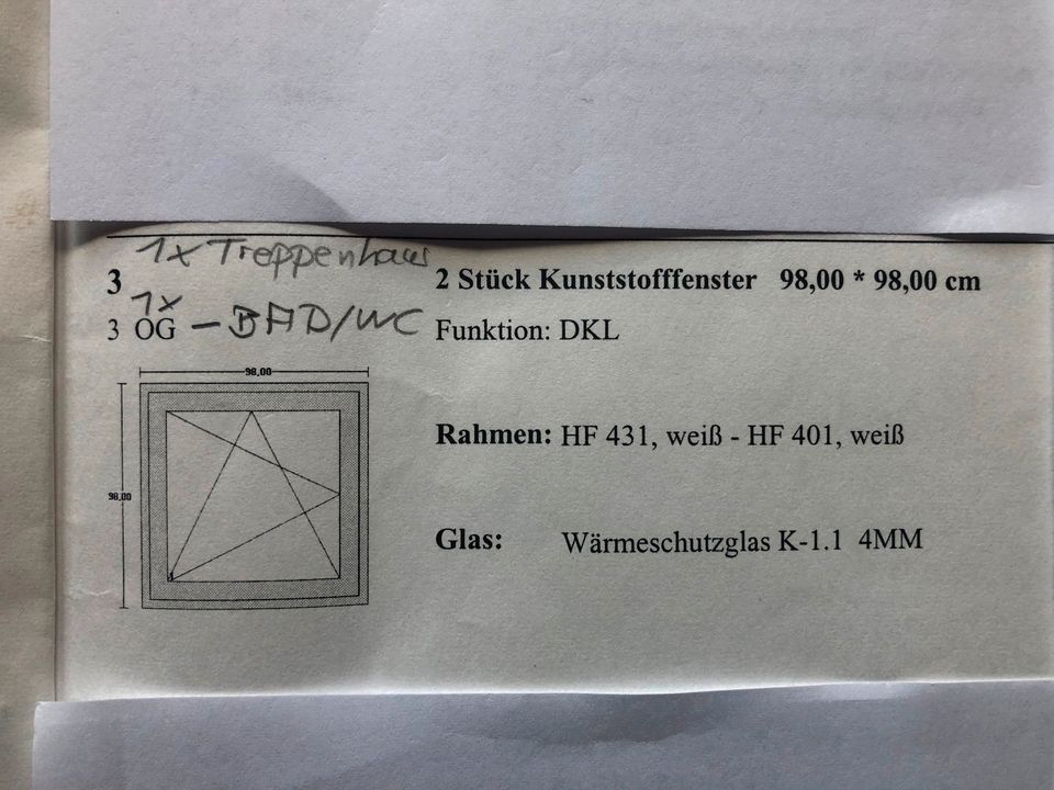 2 W I R U S – Kunststoff-Fenster weiß, flächenversetzt, Elegant in Iffezheim