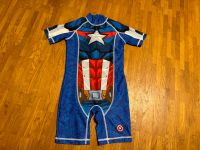 Next UV Schutzanzug Badeanzug Gr. 110 Onesie Captain America Bayern - Augsburg Vorschau