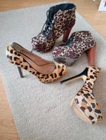 Pumps Leo- Look , pink, schwarz Thüringen - Brahmenau Vorschau