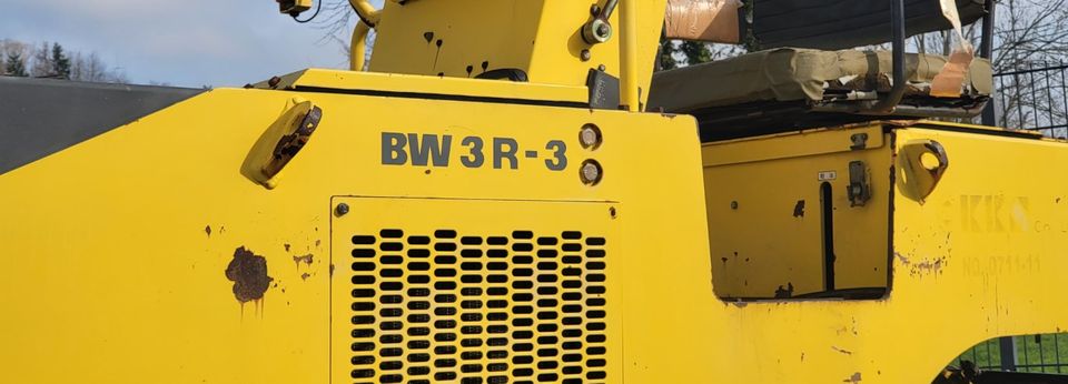 ✅ Walze  Bomag BW3R ❗​Gummiradwalze - Bereit für Ihre Projekte  Export Angebot Tandemwalze in Frankfurt am Main