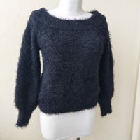 Dicker Pullover Hochflor-Silber-Glitzer-Pulli Taillenlang Schwarz Berlin - Charlottenburg Vorschau