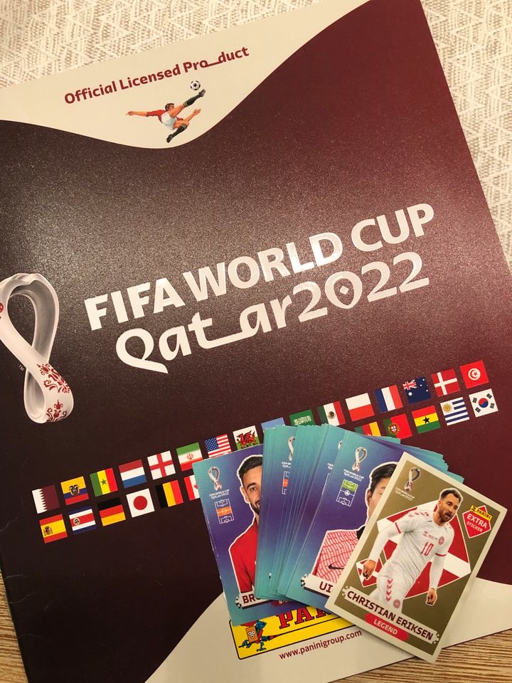 Panini FIFA World Cup Sticker Aufkleber Qatar 2022 in Neuenhagen