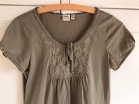 Bluse Hemd kurzärmlig Esprit Gr. 38 oliv Khaki Kreis Pinneberg - Uetersen Vorschau