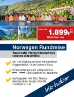 Norwegen Rundreise | 10 Tage inkl. Halbpension | Besichtigungen Dresden - Pieschen Vorschau