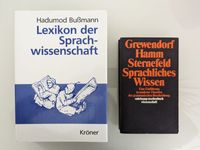 Bußmann Lexikon Sprachwissenschaft Grewendorf Sprachliches Wissen München - Untergiesing-Harlaching Vorschau