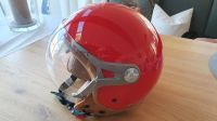 Soxon Jet Motorrad Roller Helm Neuwertig Rot Größe XS Bayern - Hilgertshausen-Tandern Vorschau