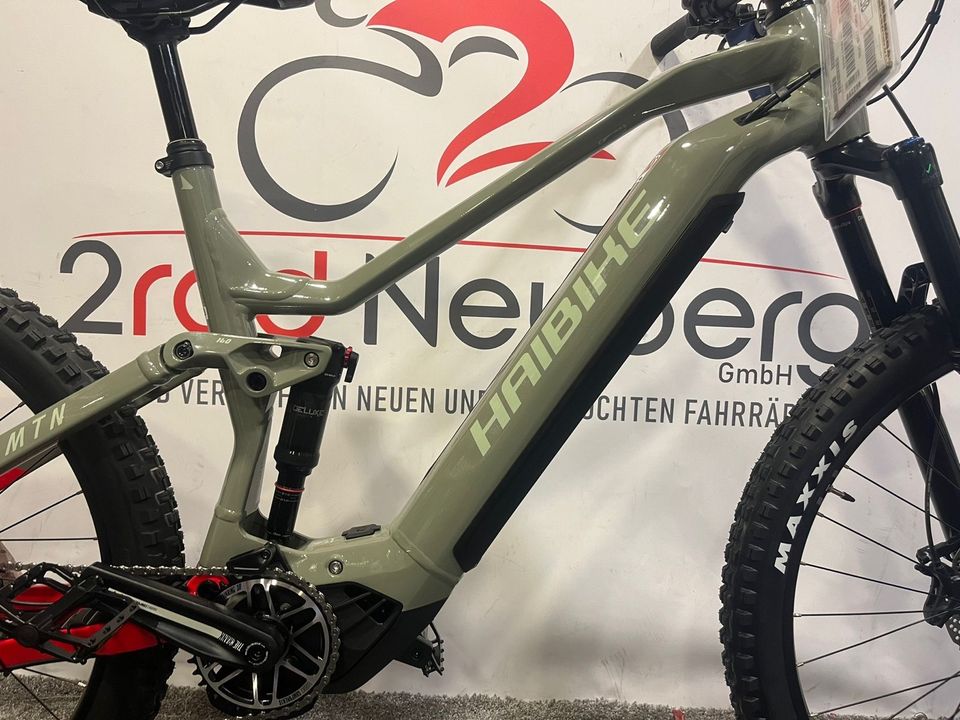 Haibike AllMtn 4-MTB Fully 29"/27,5" E-Bike 720Wh 85Nm Satt 5999€ in Neuberg