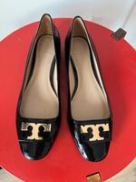 Tory Burch Ballerinas schwarz Lack 41 goldenes logo Düsseldorf - Friedrichstadt Vorschau