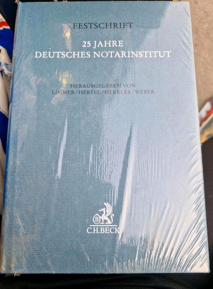 Buch, Festschrift, 25 Jahre deutsches Notarinstitut,neu, OVP in Berlin