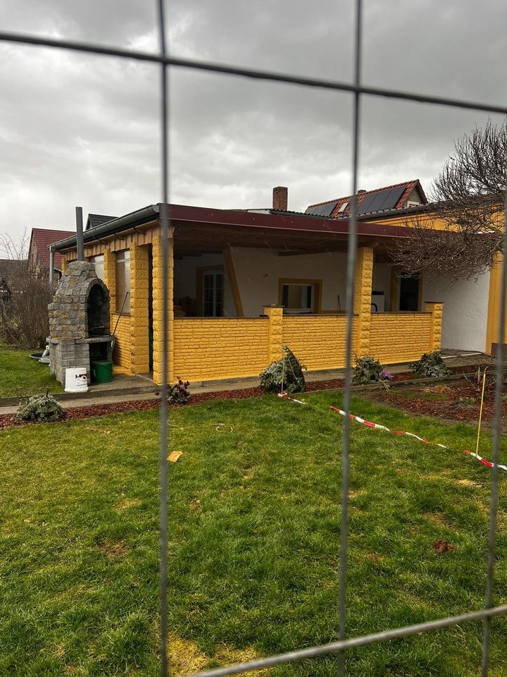 Mauersysteme aus eigener Herstellung - Zierbalustrade -Betonbretter in Holzoptik in Liebschützberg