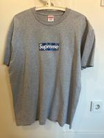 Supreme Bandana Box Logo T-Shirt grau grey L top Bayern - Kulmbach Vorschau