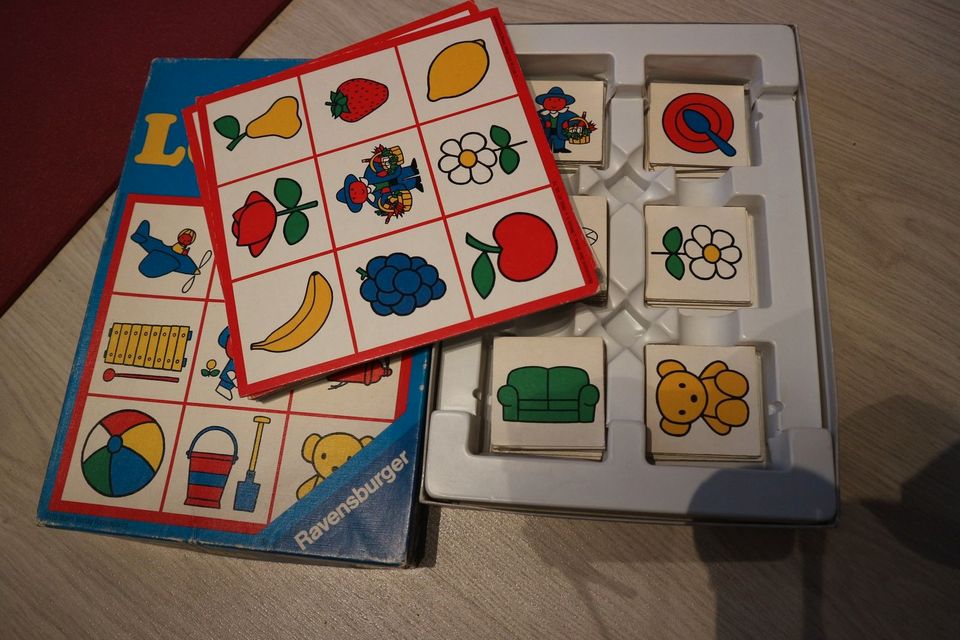 Lottino Brettspiel original 1973/ Kinderspiel/ Gesellschaftsspiel in Düsseldorf