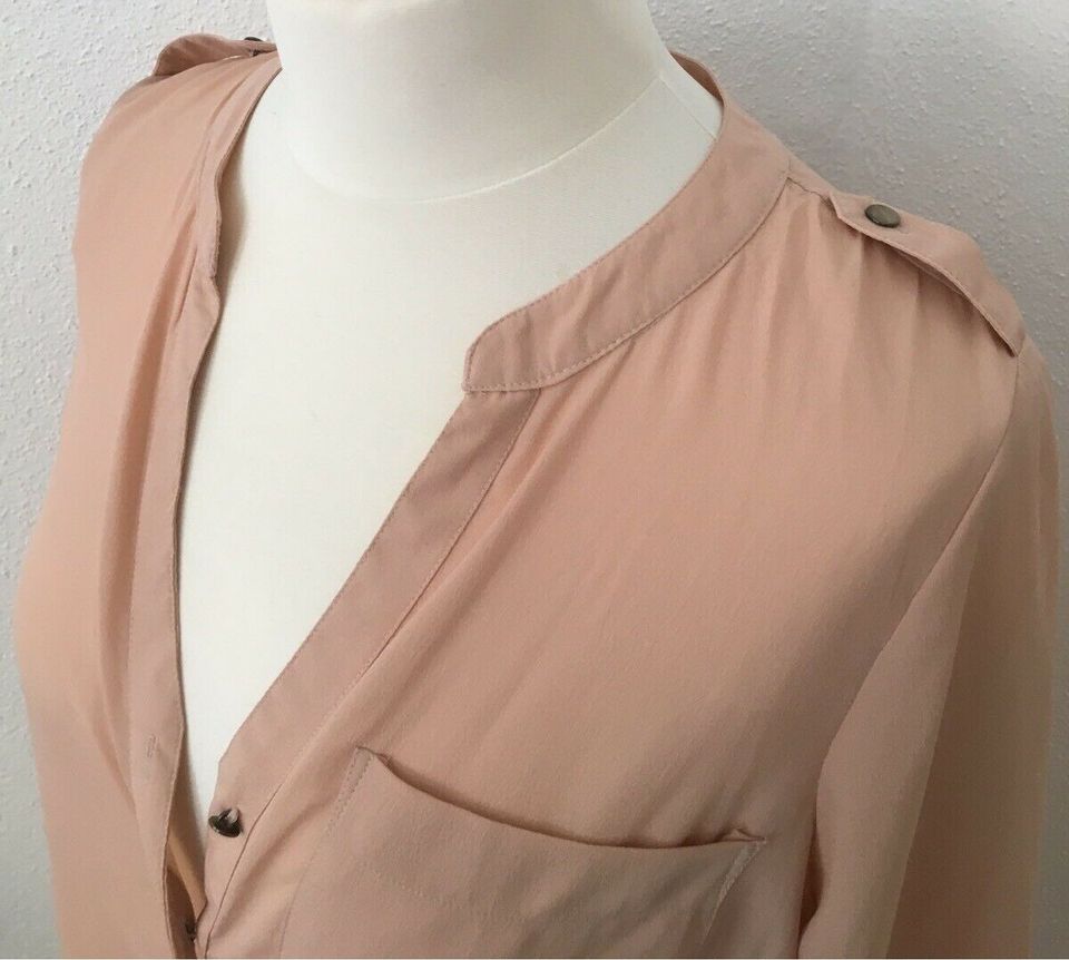 Bluse Rosé altrosa Creme Nude S 36 Damen in Kempten