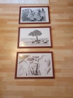 Massive Bilderrahmen aus rotbraunem Holz, Afrikastyle Bayern - Deggendorf Vorschau