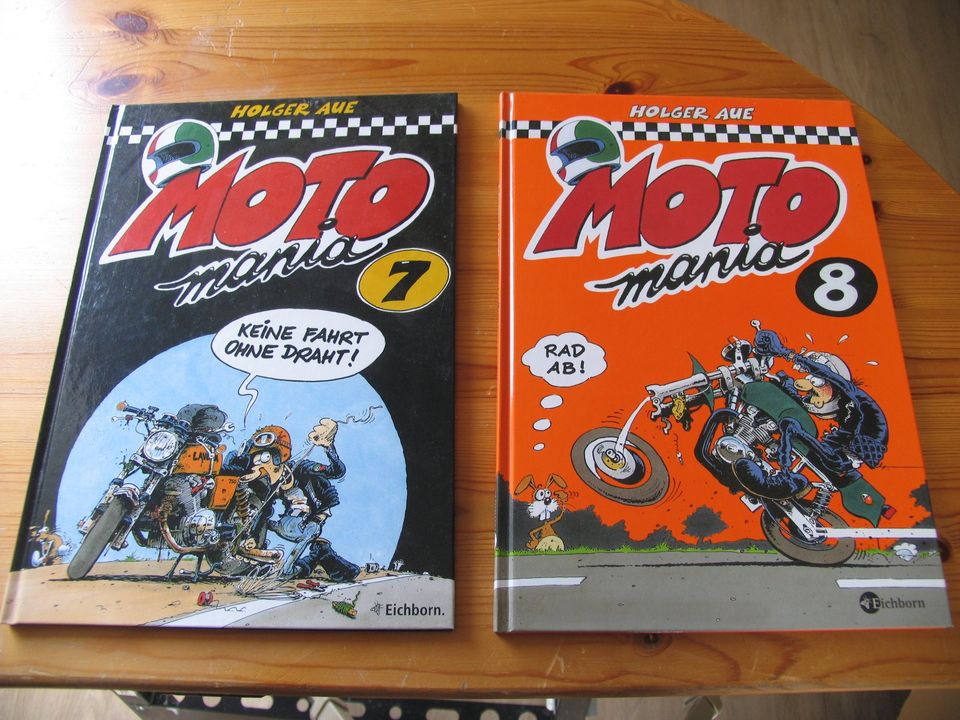Motomania, Holger Aue, gebundene Comicbücher Stück 15 € in Reichshof