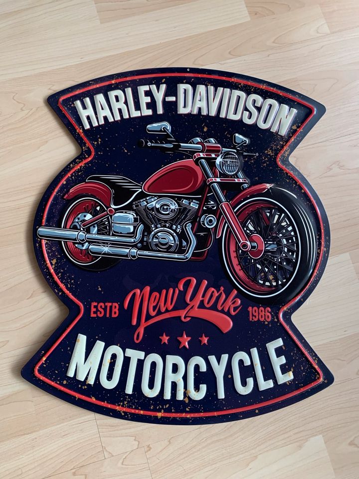 Harley Davidson Sammlerschild - Blechschild in Frankfurt am Main