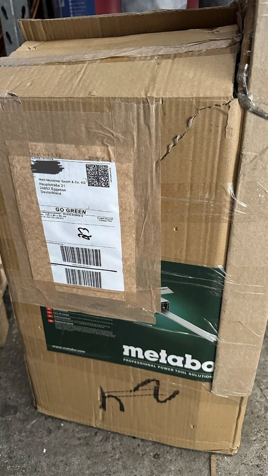 Metabo Schiebeschlitten **B-Ware** in Eggebek